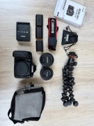 Canon EOS 80D + 2 obiektywy + akcesoria | Zestaw do foto i wideo