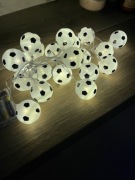 Światełka LED – 3 m, 20 LED, mundial, piłka nożna