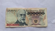 BANKNOT RP 500000 SIENKIEWICZ 1993 R. SERIA F