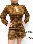 Nowa krótka sukienka na Sylwestra party Zara M 38 