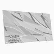 Panele gipsowe 3D ,, KRYSZTAŁ " 100 cm ścienny HIT