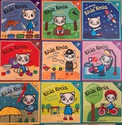 Kicia Kocia - zestaw 9 szt różne. Książki dla dzieci. Stan b.dobry/ dobry