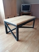 Stół kawowy, drewno dębowe