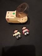 Lego duplo inteligentny pociag + 2 maszynistów szybki i wolny.