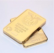 Fałszywe sztabki złota. Zestaw 4 sztuk