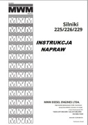 Instrukcja napraw silnik MWM 225, 226, 229 PL