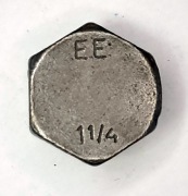 Zaślepka czarna 1 1/4"  GW żeliwna Huta Zawiercie