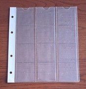 Strona/karta (M12) na 12 dużych monet o średnicy 45mm (12x 50x50mm)