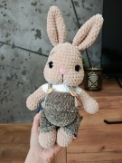 Ręcznie robiony zajączek, króliczek |maskotka Handmade|prezent na Wielkanoc