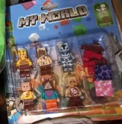 Figurki z minecraft myworld 