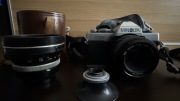Aparat Minolta + obiektyw Flektogon vintage *DO02