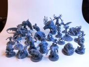 28 Figurek Wiedźmin Stary Świat Deluxe Pełen Zestaw Miniaturek