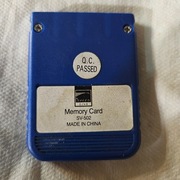 Karta Pamięci MEMORY CARD BLACK SPEEDLINK SV-502 + 3 przewody AV PSX.