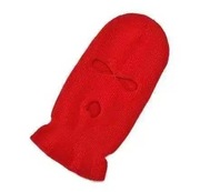 Czerwona kominiarka Balaclava Gang Bloods Gang z Albanii USA