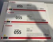 CANON TONER CARTRDGE 055 CHIP YELLOW ORYGINAŁ PUSTY