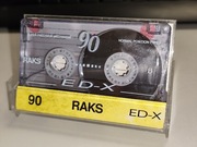 Kaseta RAKS ED-X - 90  minut