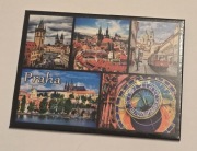 Magnes na lodówkę PRAHA Praga Czechy Most Karola Zegar (42) 