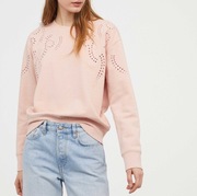 H&M Nowa łososiowa bluza z ażurowym haftem S