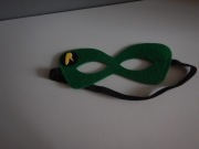 Maska na gumkę Robin przebranie karnawał super bohater