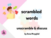 scrambled words angielski konwersacje rozsypanki 