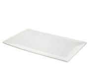 Półmisek porcelanowy prostokątny Altom Design Regular kremowy 31 cm