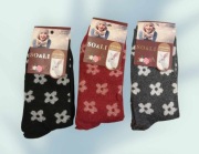 Skarpety damskie wełniane z angory 3 pary