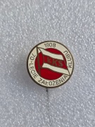 Odznaka 70 lat ŁKS Łódź emalia (PRL)