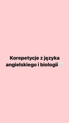 Korepetycje j. angielski biologia