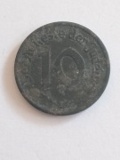 10 Pfennig Getto Łódzkie z 1942r. CERTYFIKAT