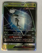 Karta kolekcjonerska Pokémon Pheromosa Gx, Holofoil 