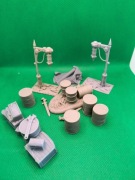 Elementy scenerii  żywica druk 3d wh40k