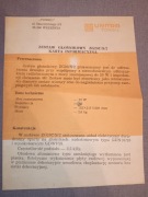 UNITRA Tonsil zestaw głośnikowy ZG20C/S/2 karta informacyjna 