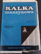 Kalka maszynowa czarna wyprodukowana w Szczecinie 