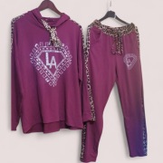 Dres w panterkę 100% bawełna 