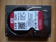 Dysk 3,5" WD60EFRX  6,0TB SATA