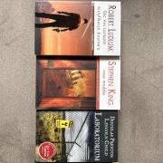 robert ludlum stephen king douglas preston clive cussler