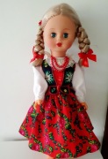 Lalka Góralka strój ludowy 40cm NOWA!