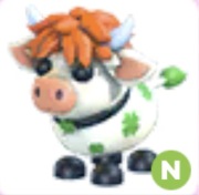 Clover Cow N- Adopt Me Roblox