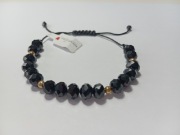 Bransoletka szklane koraliki 