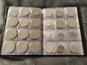 Album monet PRL w ładnych stanach. 79szt.od 1 zł