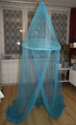 Moskitiera namiot baldachim turkusowa