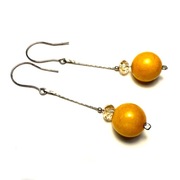 Fiolekart - Kolczyki, biżuteria artystyczna  - nefryt, Swarovski