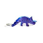 FIGURKA 3D BRELOK ELASTYCZNA DINOZAUR DINOZAURY TRICERATOPS WIELOKOLOROWY 