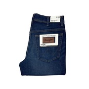 Spodnie męskie jeansy Wrangler Texas Slim 822 Blue Abyss W32 L32
