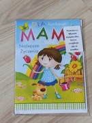 Kartka świąteczna dla mamy do pomalowania