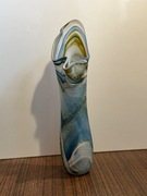 Śliczny wazon szkło artystyczne UNIKAT