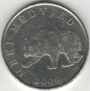 Chorwacja 5 kun kuna 2009 - 26,5 mm - nr 3