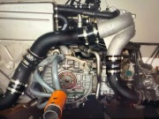 Porsche 996 Turbo orurowanie dolot silnika 