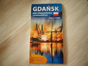 Plan kieszonkowy mapa przewodnik Gdańsk Gdańsk