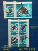 Znaczki fauna:1583: ryby- Sierra Leone 2018r **